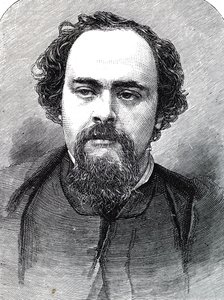 Dante Gabriel Rossetti door Unbekannt