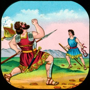 David doodt Goliath door Unbekannt