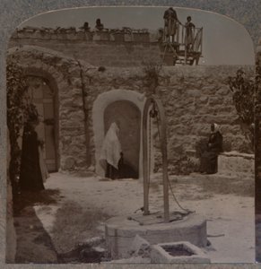 Davids bron aan de rand van Bethlehem, ca. 1900