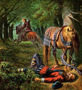 Dood van Willem de Tweede, 1100, ca. 1850