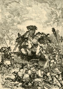 Dood van Julianus de Afvallige, 1890 door Unbekannt