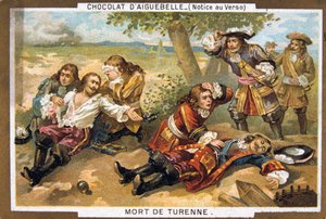De dood van maarschalk Turenne