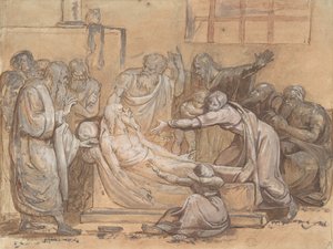 De dood van Socrates, 19e eeuw door Unbekannt