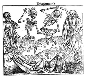 De dood triomfantelijk, 1493 door Unbekannt