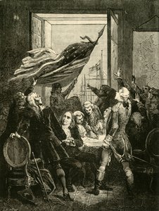 Onafhankelijkheidsverklaring van de Verenigde Staten, 1776, 1890 door Unbekannt
