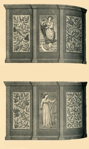 Decoraties van de West Dining-Room, South Kensington Museum, c1865, 1881 door Unbekannt