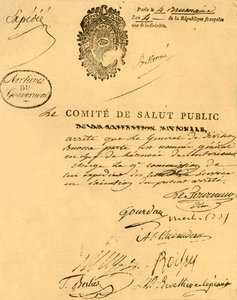 Besluit van het Comité voor Volksgezondheid, 26 oktober 1795, 1921