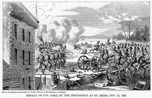 Nederlaag van kolonel Gore, door de opstandelingen bij St Denis, 22 november 1837, 1877