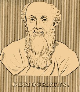 Democritus, c460-370 v.Chr., 1830