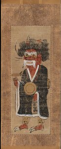 Demon die de Naam van de Boeddha Intoneert, 1700s door Unbekannt