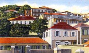 Denmark Hill, Charlotte Amalie, Saint Thomas, Maagdeneilanden, ca. 1900s