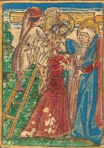 Afdaling van het kruis, ca. 1490 door Unbekannt