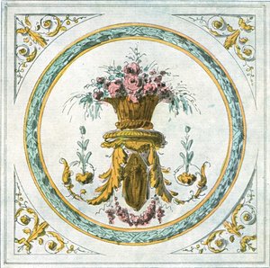 Ontwerp voor interieurdecoratie, Frankrijk, 1928 door Unbekannt