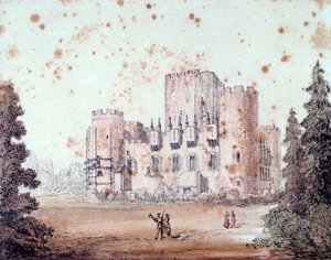 Ontwerp voor de buitenkant van een gebouw, 1868