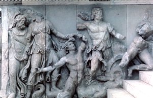 Detail van de Grote Fries van het Pergamon Altaar