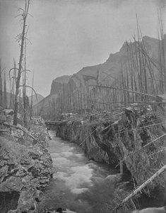Devils Canyon, Banff, N.W.T., Canada, ca. 1897