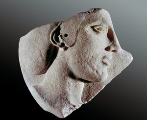 Schijf van Milos. Reliëf op marmer