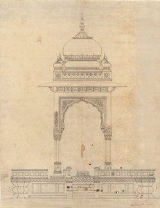 Koepelpaviljoen, ca. 1830