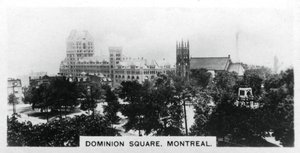 Dominion Square, Montreal, Canada, ca. 1920s