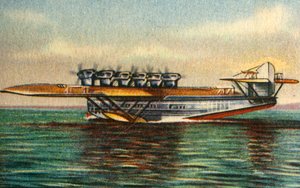 Dornier Do X II vliegboot door Unbekannt