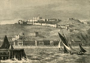 Dover, vanaf de zee, 1898