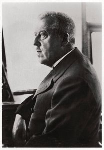 Dr. Hugo Eckener, manager van de Luftschiffbau Zeppelin, ca. 1917-1933 1933 door Unbekannt