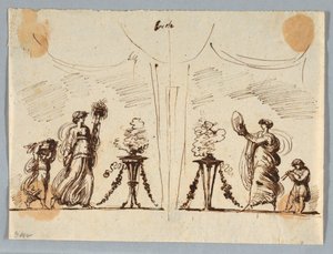 Tekening (Italië) door Unbekannt