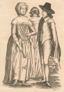 Kleding Regering van Karel I, en Interregnum, 1810