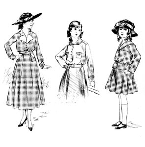 Jurken voor jonge meisjes, 1915 door Unbekannt