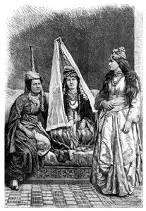 Druzische Prinses en Dame van Libanon, 1895 door Unbekannt