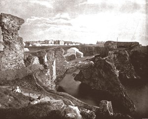 Kasteel Dunbar, East Lothian, Schotland, 1894