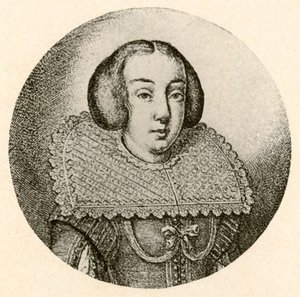 Nederlandse dame, haar in plukken aan de zijkant, 1645, 1937 door Unbekannt