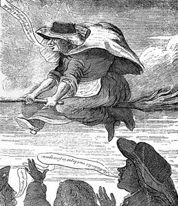 E Canning gerechtvaardigd of Mr S-sy Zigeuners Vlucht naar Enfield Wash, c1753