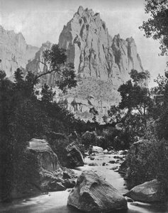 Eagle Crag, Shoshone Falls, Idaho, VS, ca. 1900