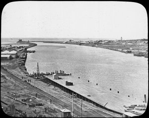 Oost-Londen, Zuid-Afrika, ca. 1890