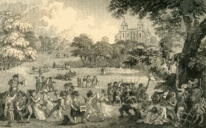 Paasmaandag in Greenwich Park