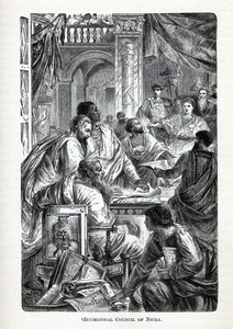 Oecumenisch Concilie van Nicea, 1882 door Unbekannt