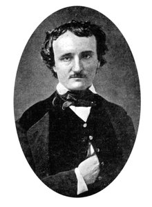 Edgar Allan Poe 1809-1849, Amerikaanse auteur en dichter, begin 20e eeuw door Unbekannt