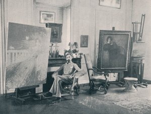 Edmond François Aman-Jean, Franse symbolistische schilder, 1898