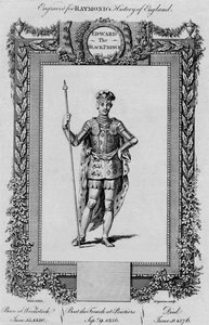 Edward de Zwarte Prins, ca. 1787 door Unbekannt