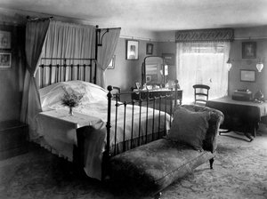 Edwardiaanse slaapkamer door Unbekannt