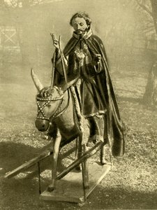 Beeld van Christus op een Ezel, Puch bei Hallein, Oostenrijk, ca. 1935