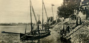 Egypte - Dorp Embaba nabij Caïro, ca. 1918-1939 door Unbekannt