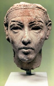 Egyptisch hoofd, Amarna-periode, 1350 v.Chr.