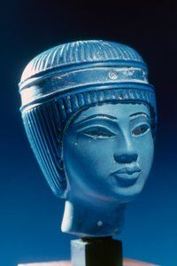 Egyptisch buste, misschien Toetanchamon, 18e Dynastie