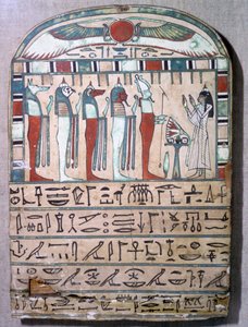 Egyptische grafsteen van Meresimen