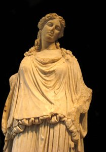 Eirene, de Godin van Vrede Romeinse kopie van een Grieks origineel, 1e helft 1e eeuw na Christus door Unbekannt