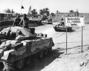 El Hamma, Noord-Afrika, Tweede Wereldoorlog, april 1943