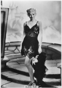Elaine Ruby, ca. 1938