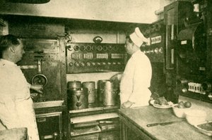 Elektrisch uitgeruste trein keuken, London and North Eastern Railway, 1930 door Unbekannt